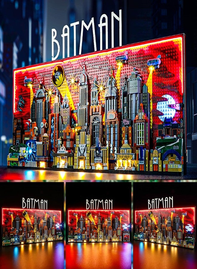 YEABRICKS LED Light for 76271 DC Batman: The Animated Series Gotham City Building Blocks Model (Building Set NOT Included) - Image 3
